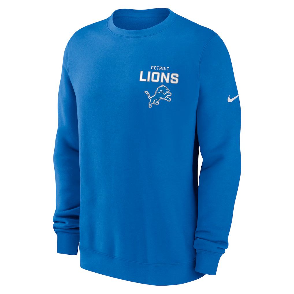 2026 NFL Detroit Lions round-neck sweatshirt 01